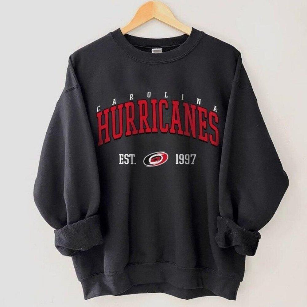 Carolina Hurricanes Crewneck Hockey Fan Gifts Carolina Sweatshirt